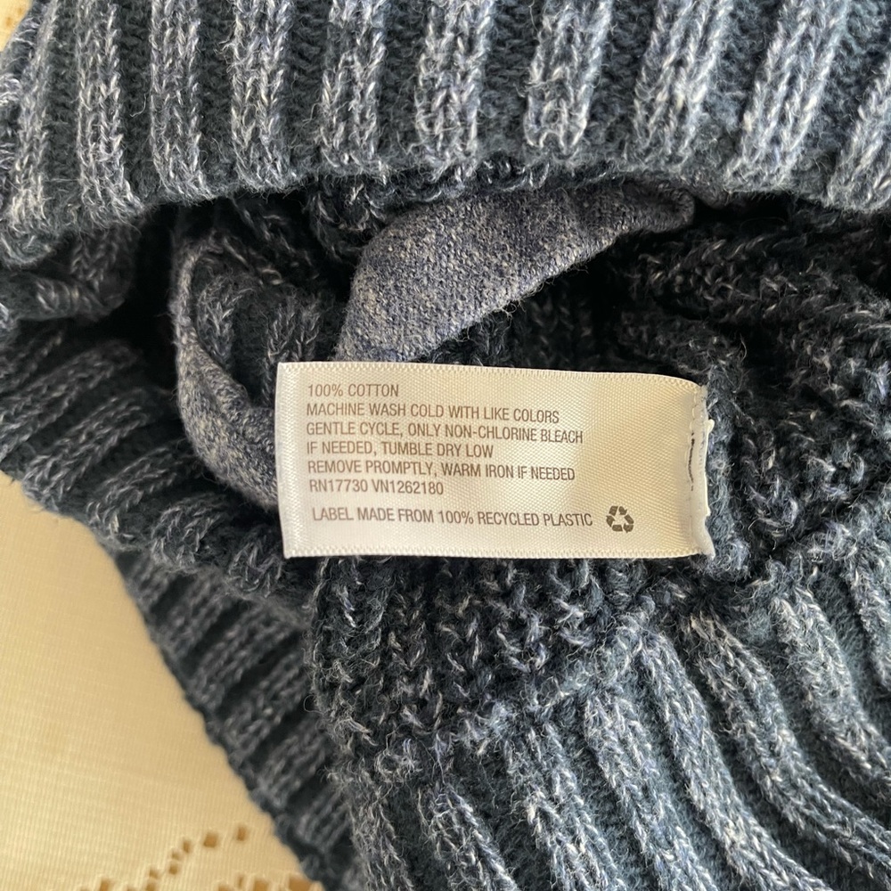 Merona Gray Ribbed Cardigan Sweater - Picture 14 of 14